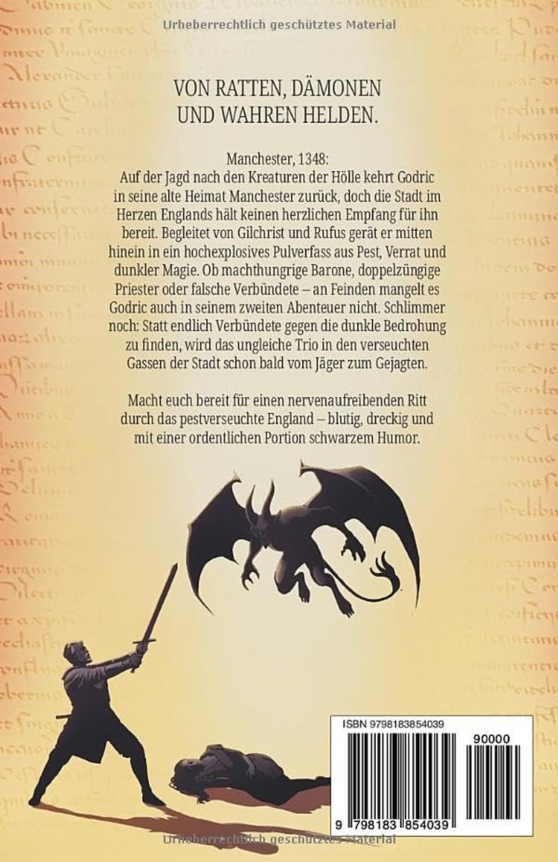 Sühne (Chroniken eines Todgeweihten): Historische Dark Fantasy - Der Kampf eines Dämonenjägers im finsteren Mittelalter (German Edition)