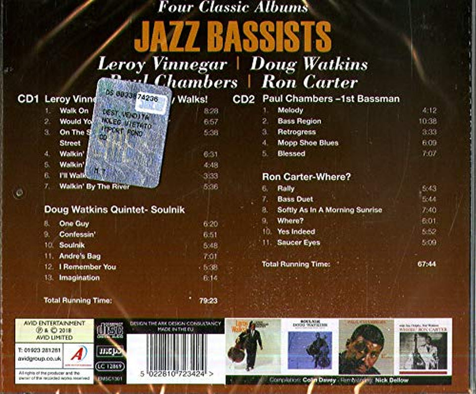 Jazz Bassists-Four Clas