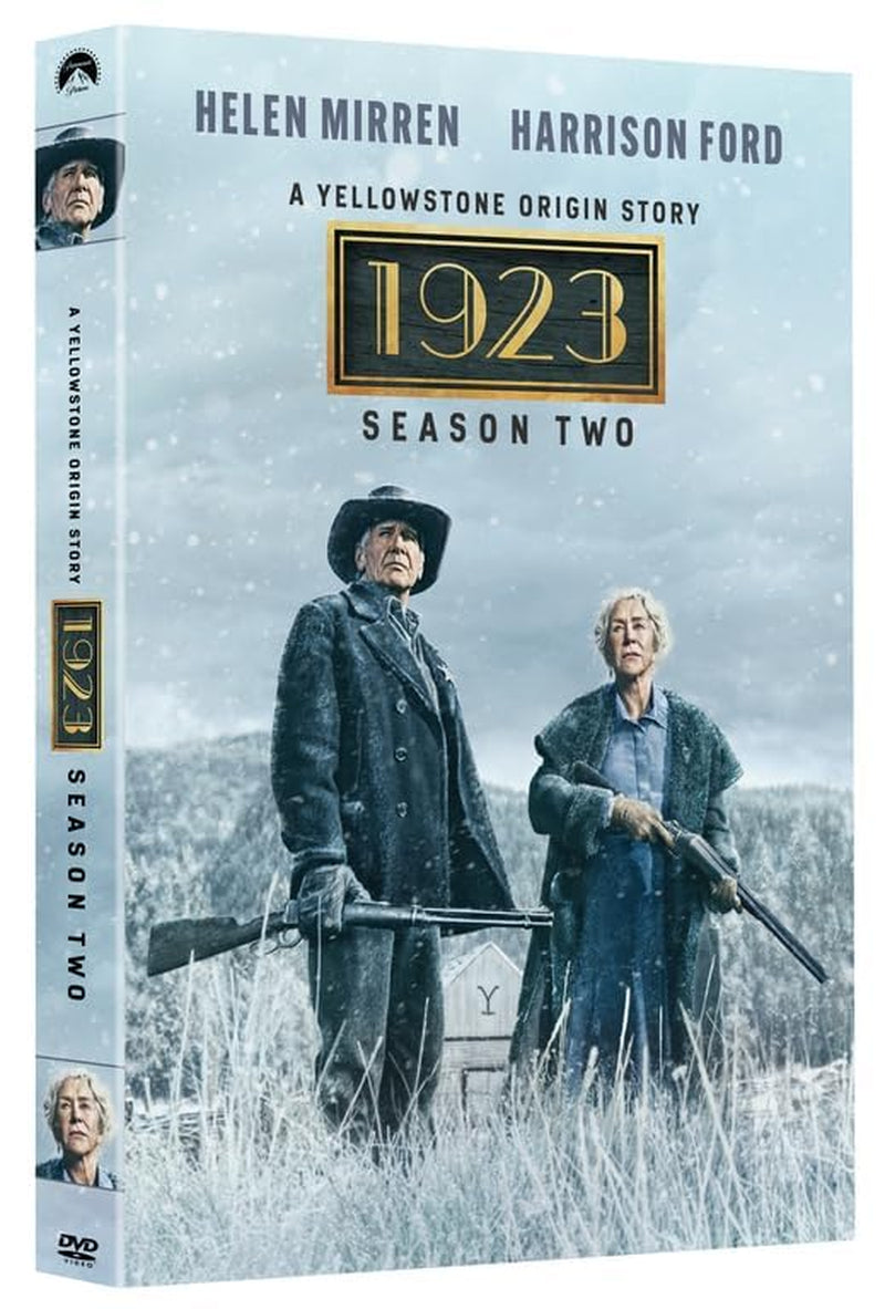 Yellowstone 1923 and 1883: A Yellowstone Origin Story DVD Collection - 1883 (Season One) & 1923 (Seasons One and Two)