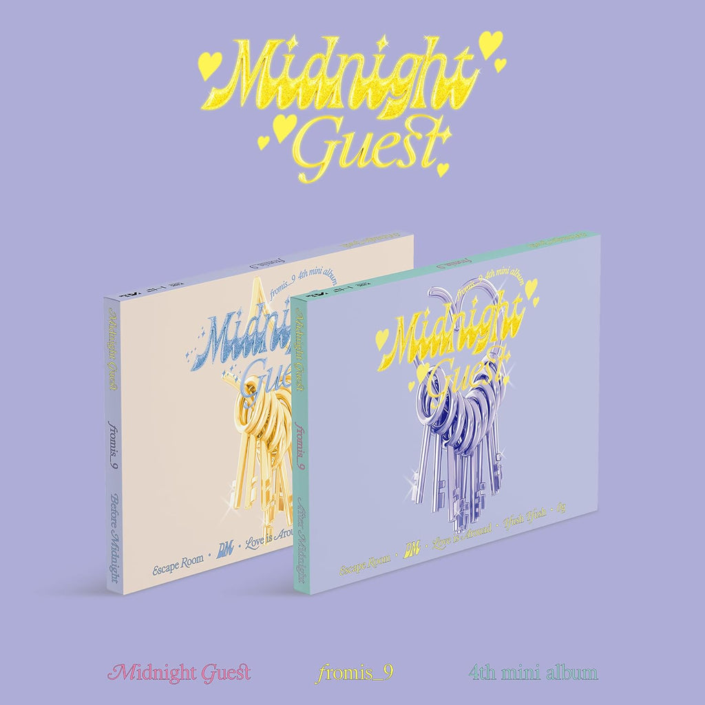 Midnight Guest Random Cover Incl. 72pg Photobook, Postcard, Mini Card, Film Photo, 2 Photocards + Lyric Paper