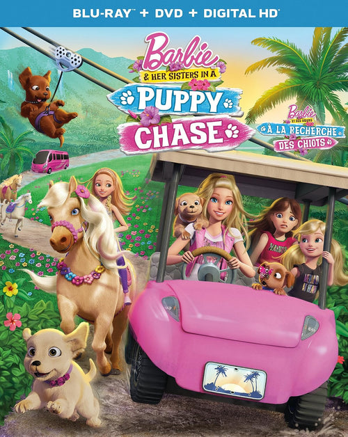Barbie & Her Sisters in a Puppy Chase (Blu-ray + DVD) (Blu-ray)