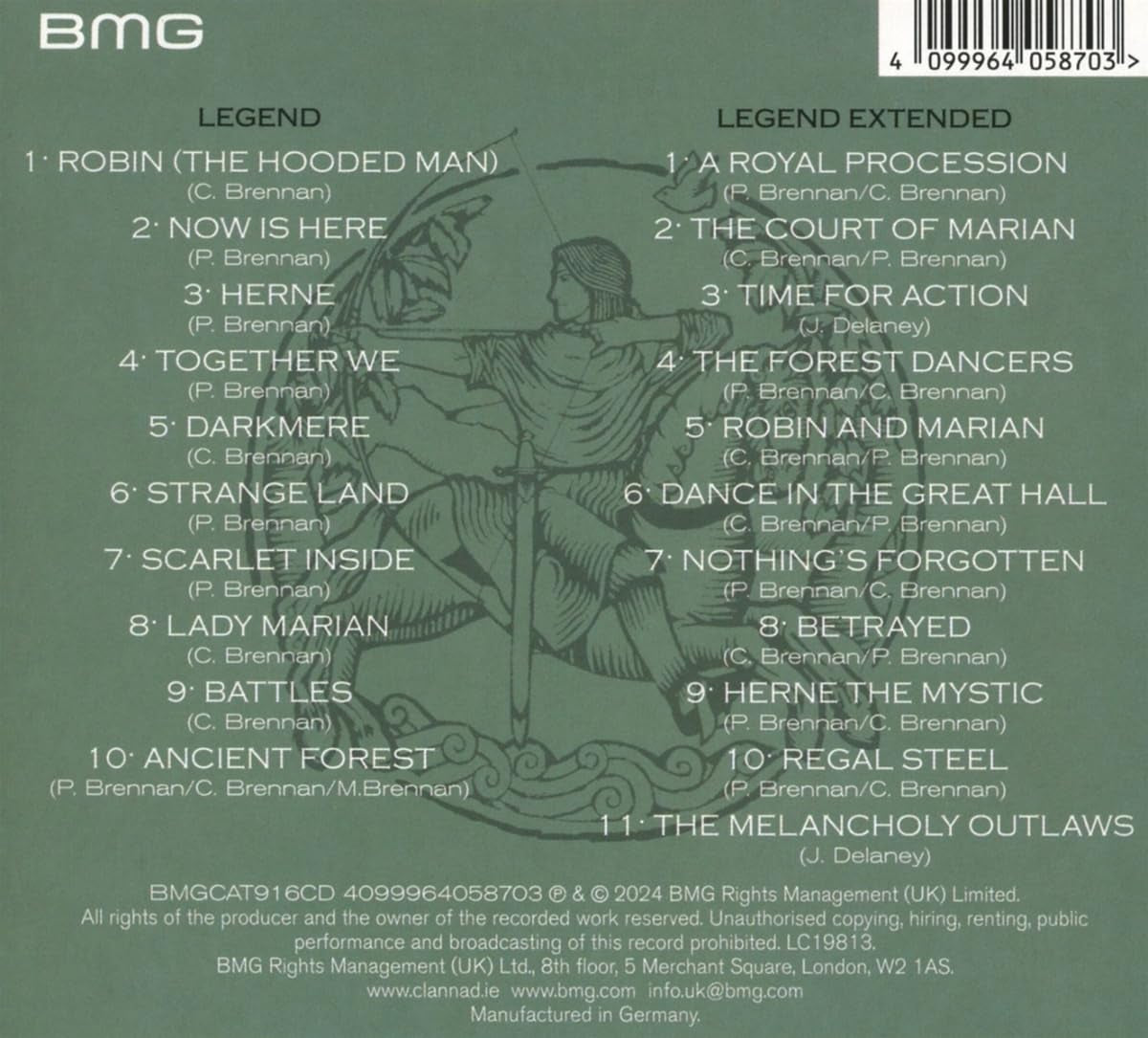 Legend Extended (40th Anniversary Edition) [2 CD]