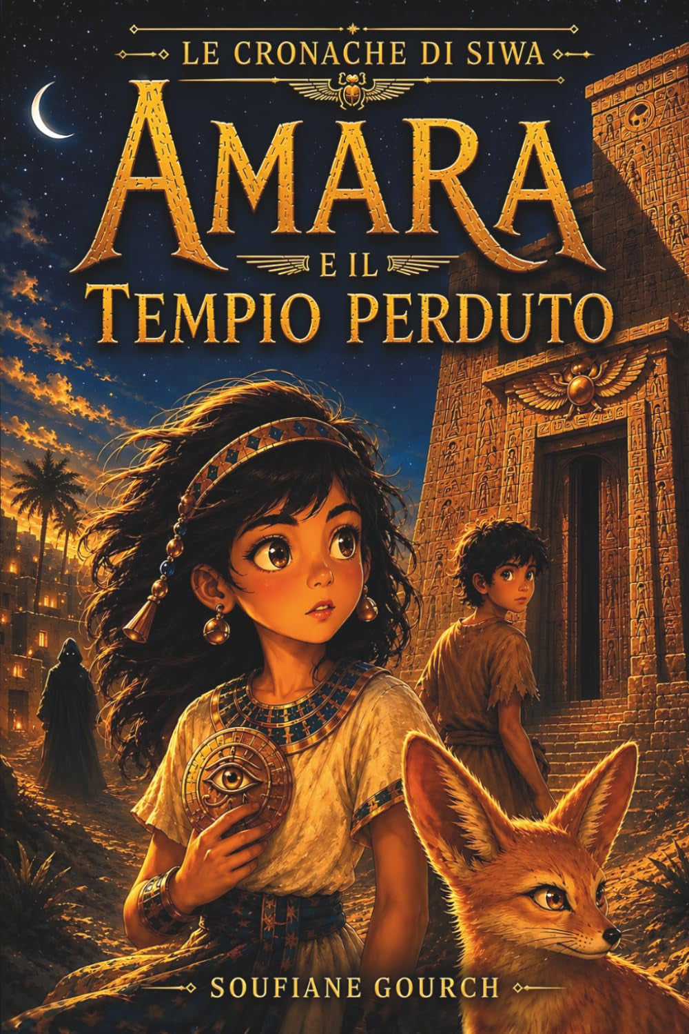 Amara e il Tempio Perduto: Un'avventura nel deserto tra magia, amicizia e un antico segreto (9-12 anni) (Italian Edition)