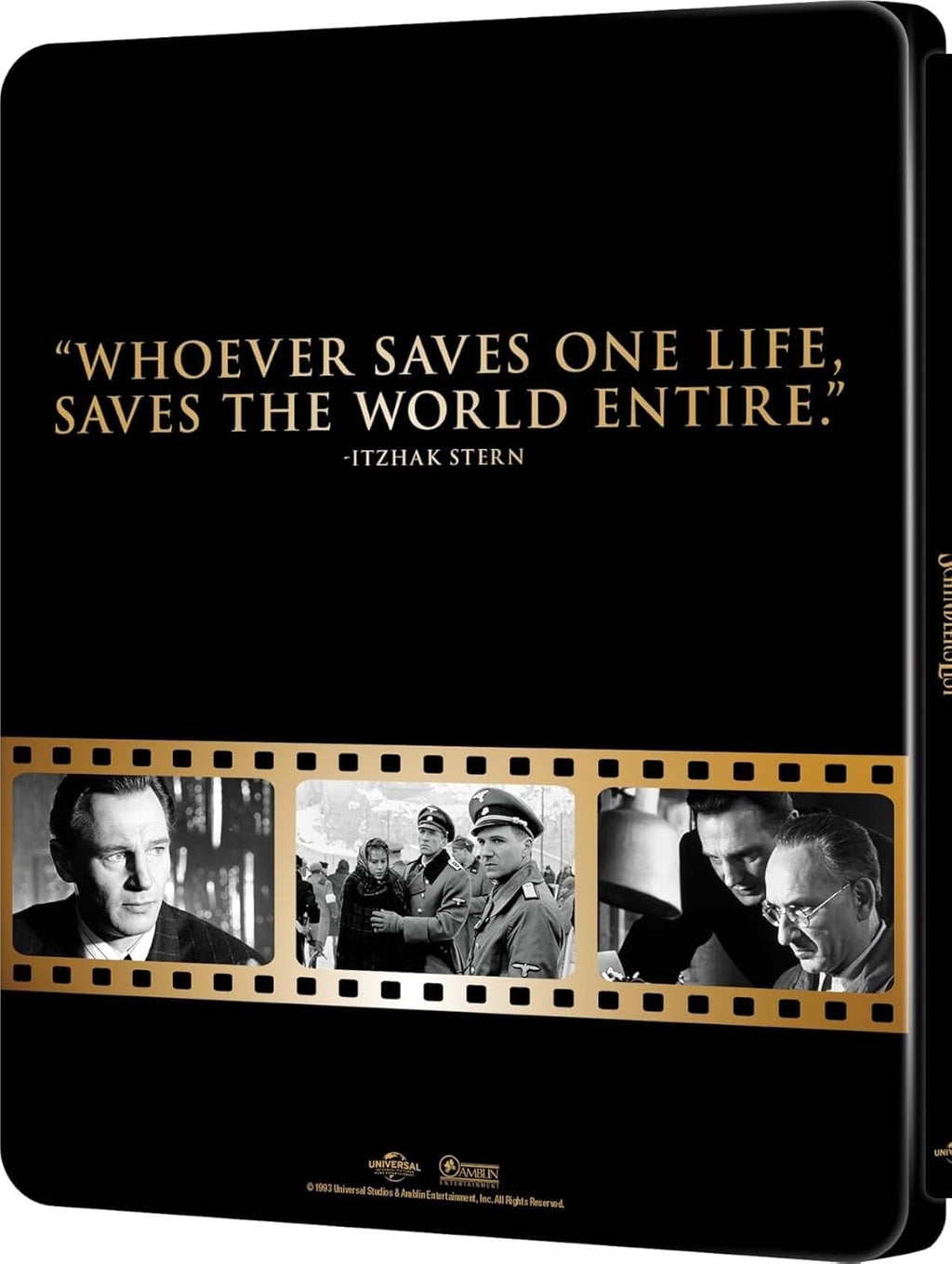 Schindler's List (Limited Edition, SteelBook) [Special Bonus Features / 1993] [4K UHD + Blu-ray] [Region Free]