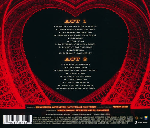 Moulin Rouge! The Musical Original Broadway Cast Recording