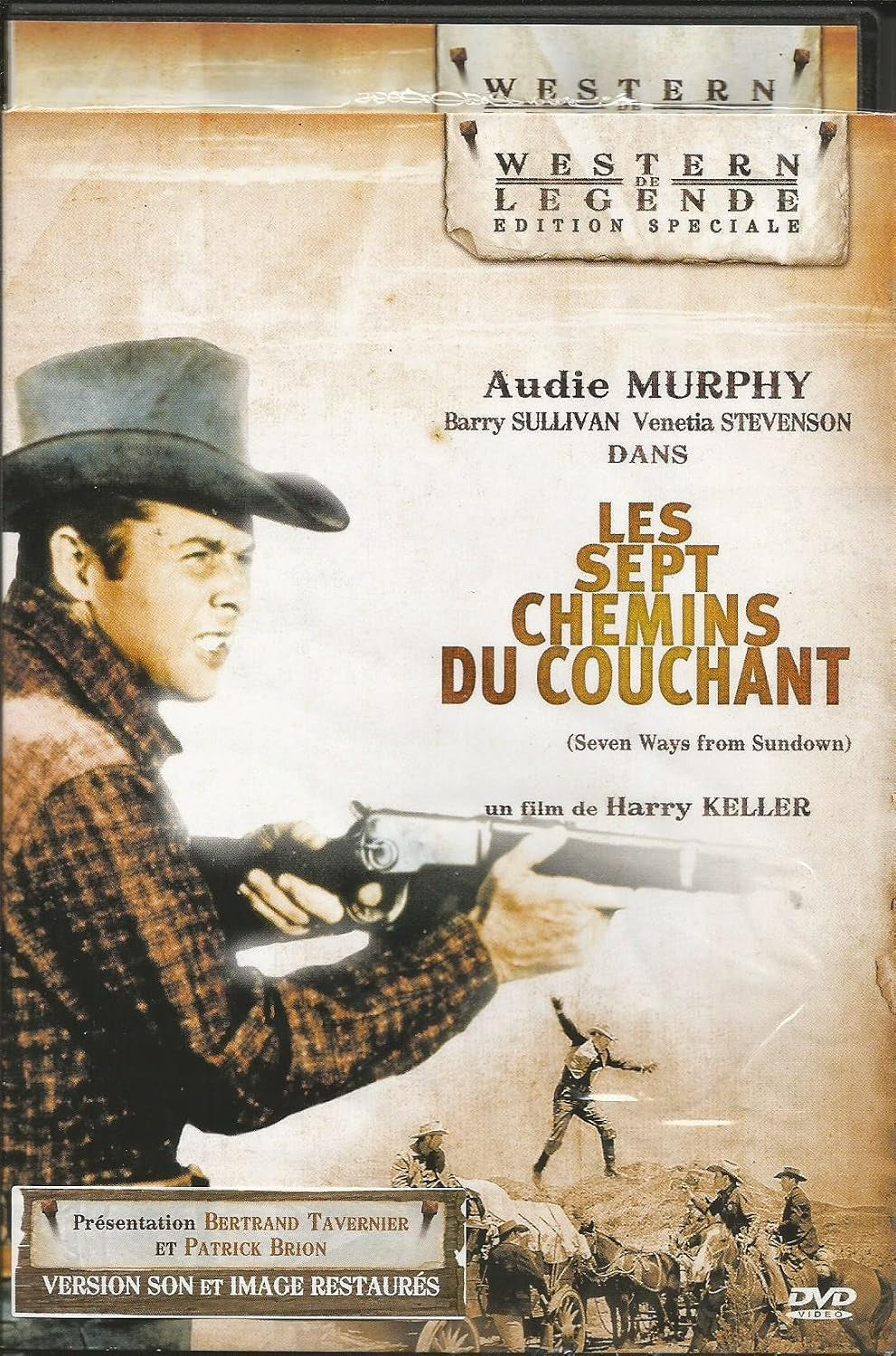 Seven Ways from Sundown ( 7 Ways from Sun down ) [ NON-USA FORMAT, PAL, Reg.2 Import - France ]