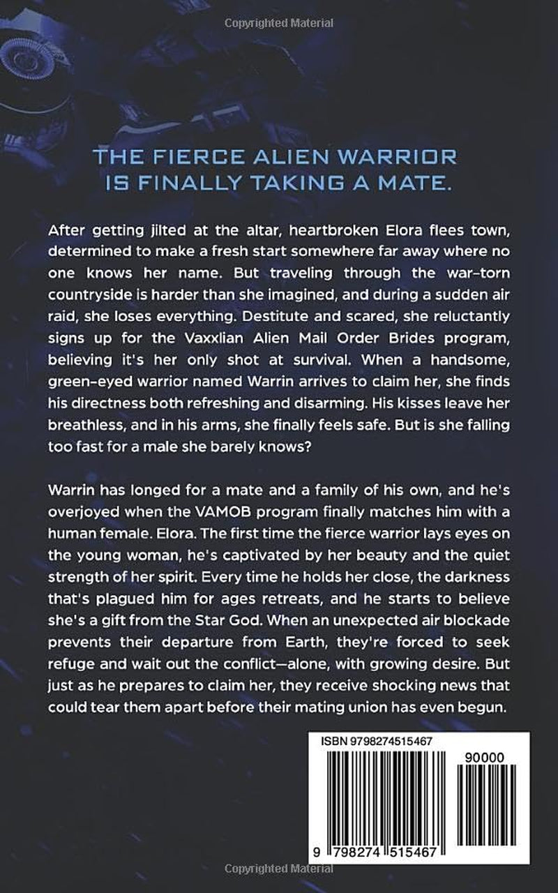 Warrin: Intergalactic Dating Agency (Vaxxlian Alien Mail Order Brides)