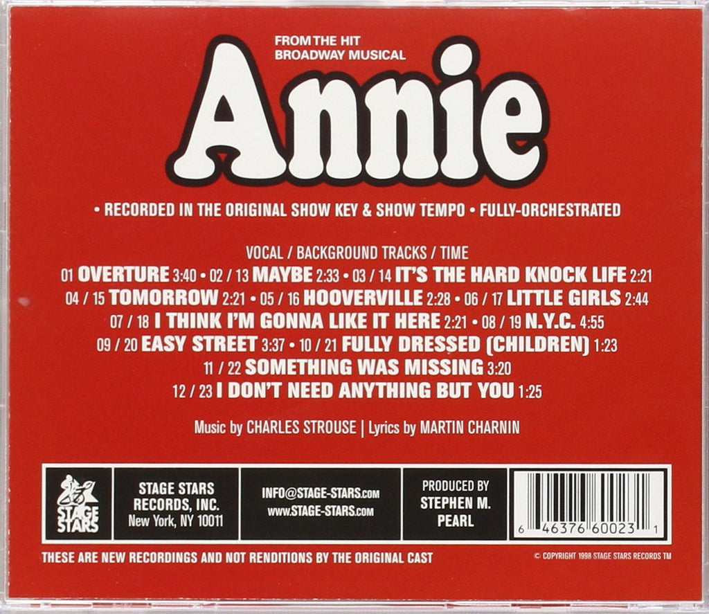 Annie: From the Hit Broadway Musical - Hits You Can Sing Too!