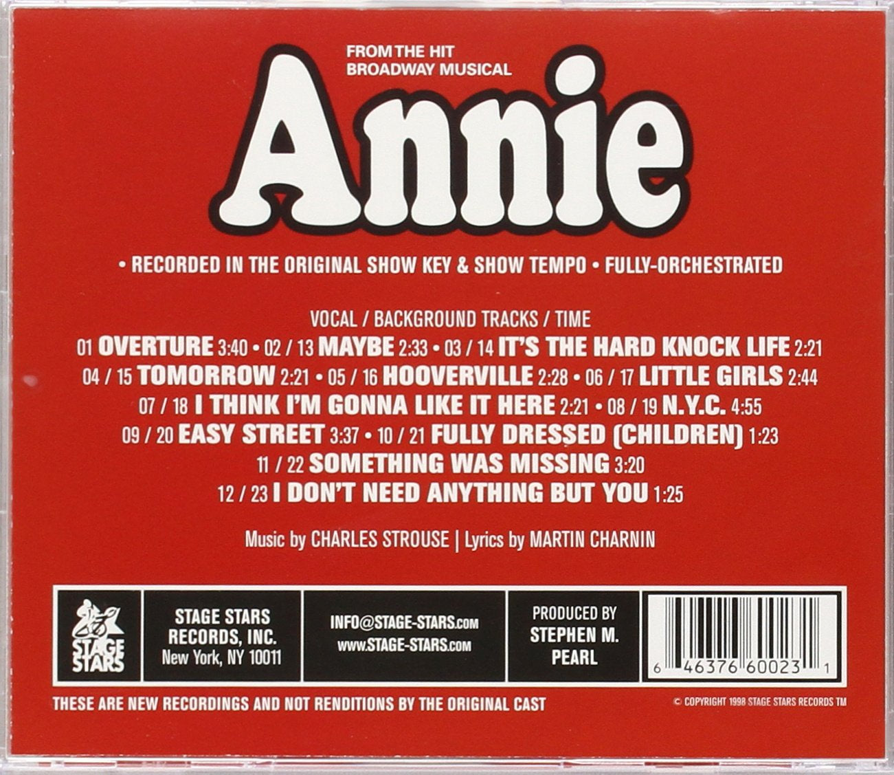 Annie: From the Hit Broadway Musical - Hits You Can Sing Too!