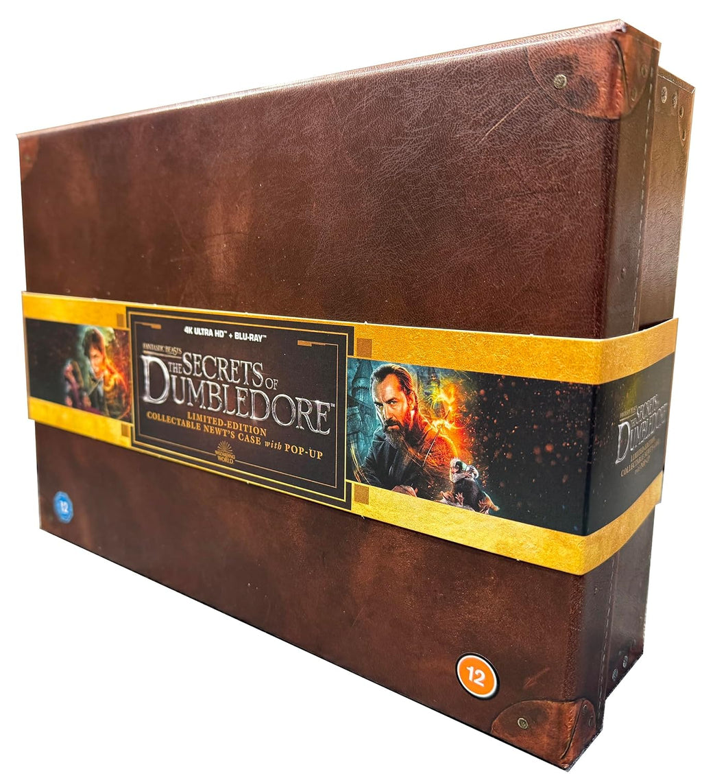 Fantastic Beasts: The Secrets of Dumbledore, 4K Ultra HD + Blu-ray, With Limited Edition Newt Collector's Case, Region Free