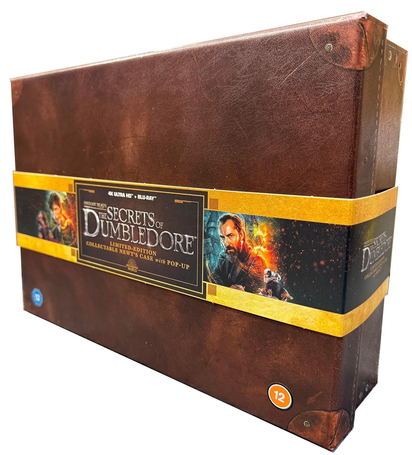 Fantastic Beasts: The Secrets of Dumbledore, 4K Ultra HD + Blu-ray, With Limited Edition Newt Collector's Case, Region Free
