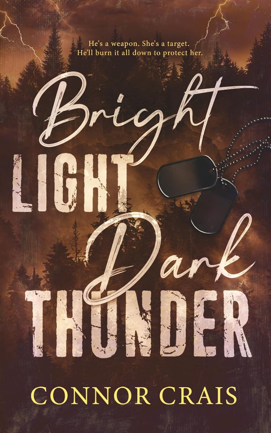 Bright Light Dark Thunder: Military Romantic Suspense - Alternate Cover