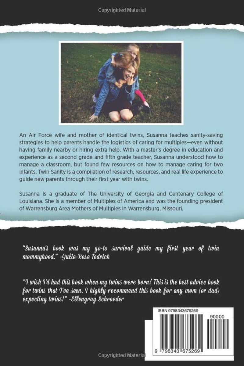 Twin Sanity: A How-To Guide for New and Expectant Mothers of Twins