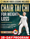 Chair Tai Chi for Weight Loss: 10-Minute Daily Routines to Reduce Belly Fat, Improve Mobility, Restore Energy & Maintain Your Independence | A 28-Day Joint-Friendly Seated Program for Seniors