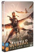 New Movie Avatar: Fire and Ash Limited Edition Steelbook - 3D + 4K UHD [Blu-Ray, Region Free]