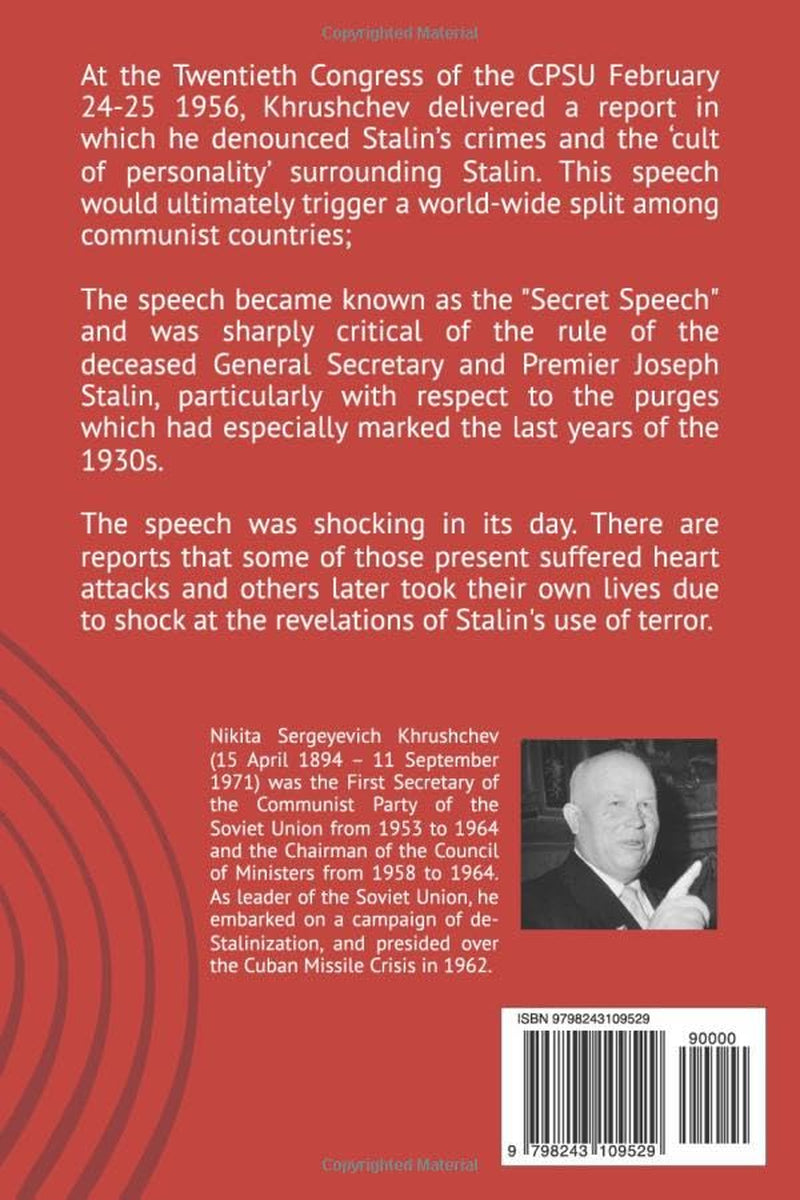 On the Cult of Personality and Its Consequences: The “Secret Speech”