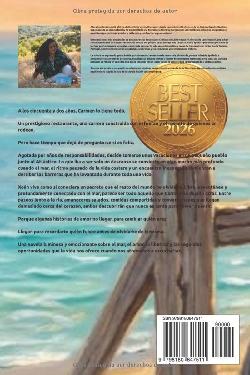 EL VERANO QUE APRENDÍ A VIVIR.: Una novela sobre el mar, el amor y las segundas oportunidades. (Spanish Edition)
