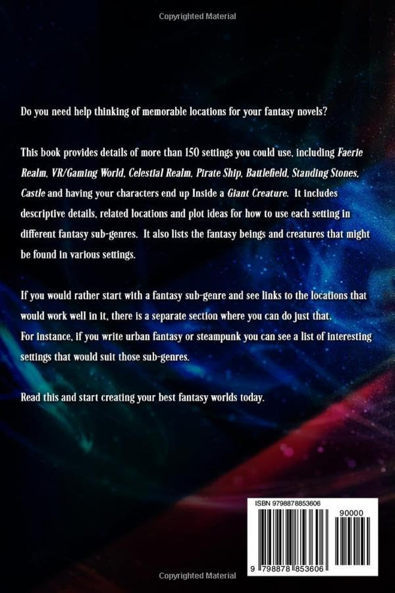 A-Z of Fantasy Settings (Writing Fantasy)