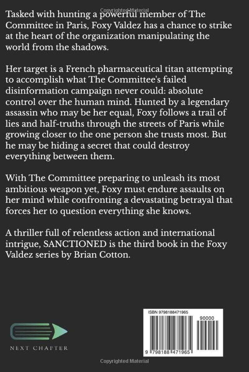 Sanctioned (Foxy Valdez Thrillers)