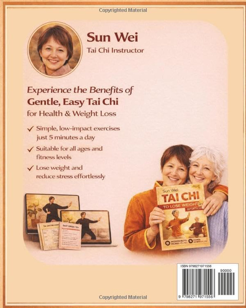 Tai Chi to Lose Weight: Gentle 5-Minute Daily Workouts to Burn Fat, Boost Energy & Restore Balance — Easy Standing and Seated Exercises for All Levels