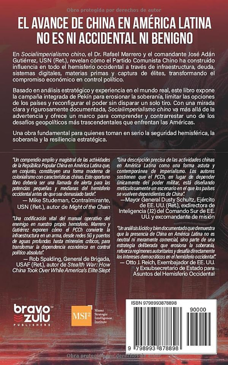Socialimperialismo chino: La creciente influencia del Partido Comunista Chino en América Latina (Spanish Edition)