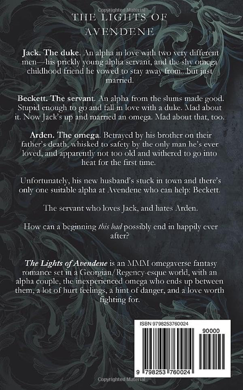 The Lights of Avendene: MMM Omegaverse Fantasy