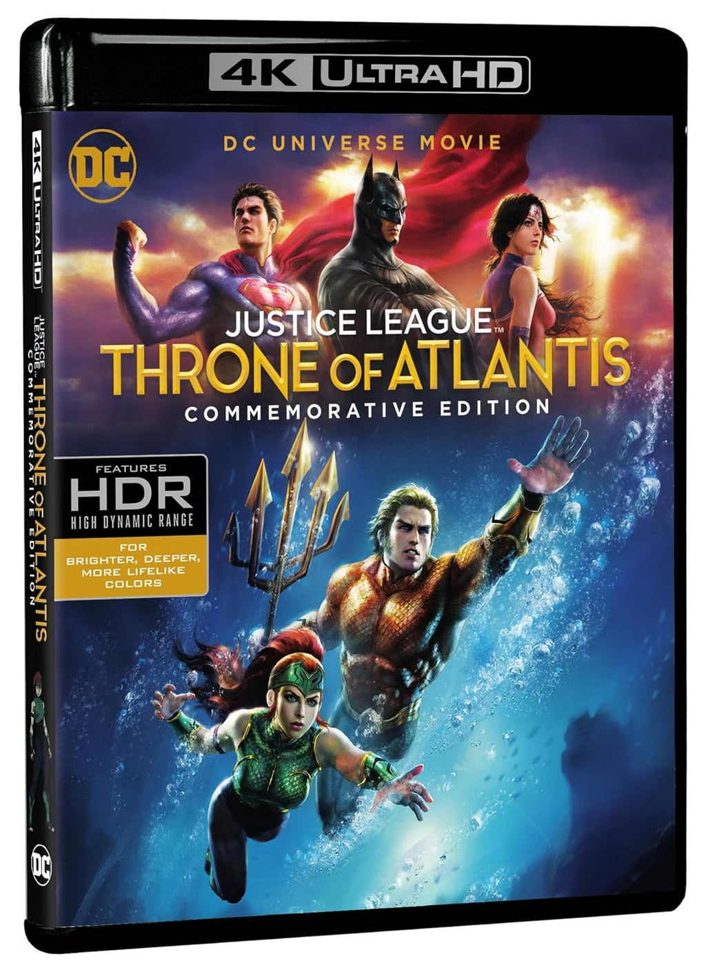 DCU Justice League: Throne of Atlantis Commemorative Edition (4K Ultra UHD)