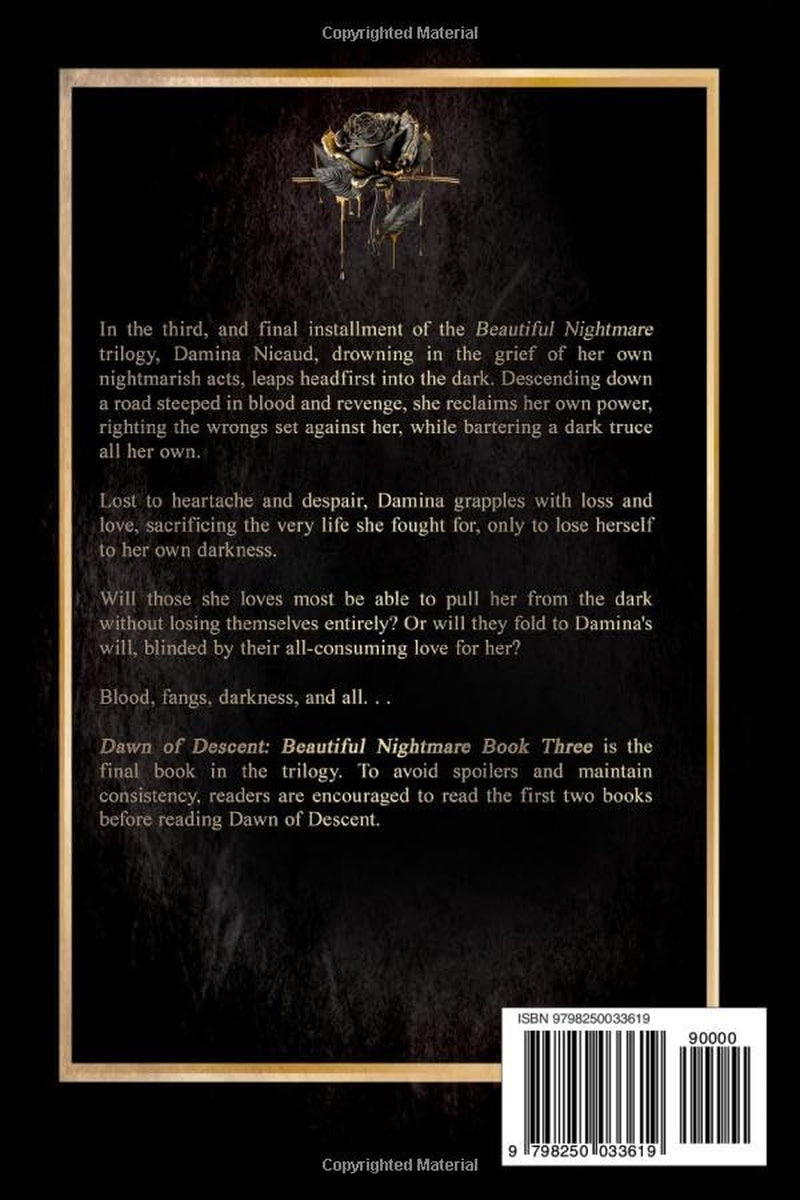 Dawn of Descent: Beautiful Nightmare Book Three