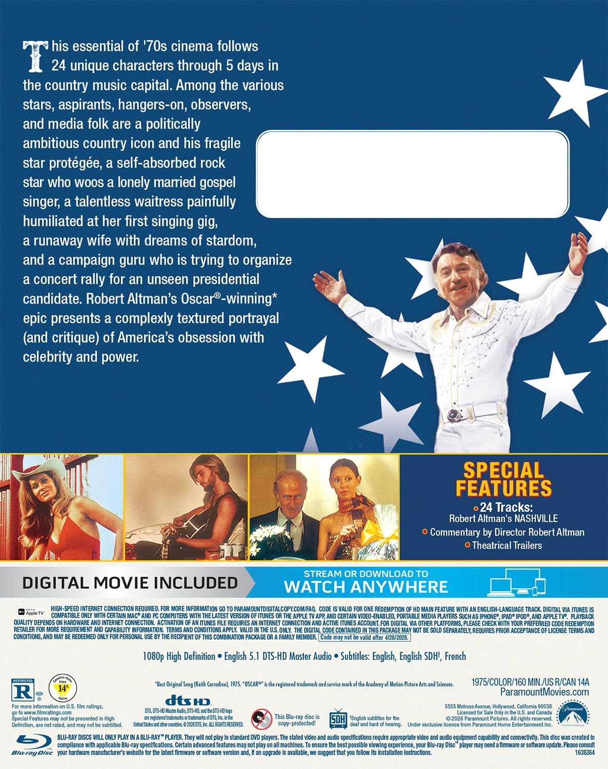 Nashville (Blu-ray + Digital)