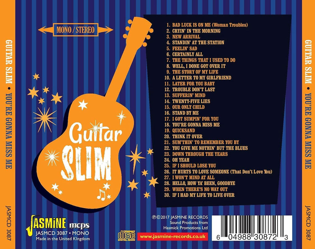 You're Gonna Miss Me - The Complete Singles Collection As & Bs 1951-1958 ORIGINAL RECORDINGS REMASTERED