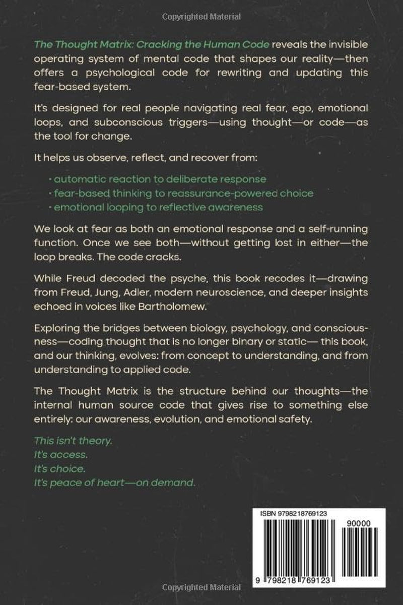 The Thought Matrix: Cracking the Human Code (The Thought Matrix Series)