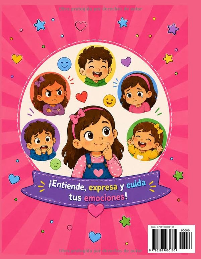 Mi Libro de Emociones: Libro para colorear y aprender a conocer, expresar y gestionar las emociones (Spanish Edition)