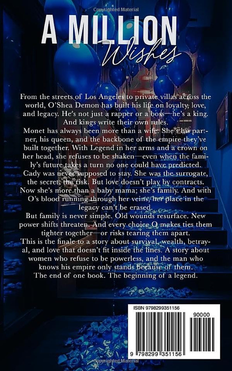 A Million Wishes: An Unhinged Surrogacy Romance: Our Legendary Baby: The Legacy Finale (Phantom League/The Steele's Series)