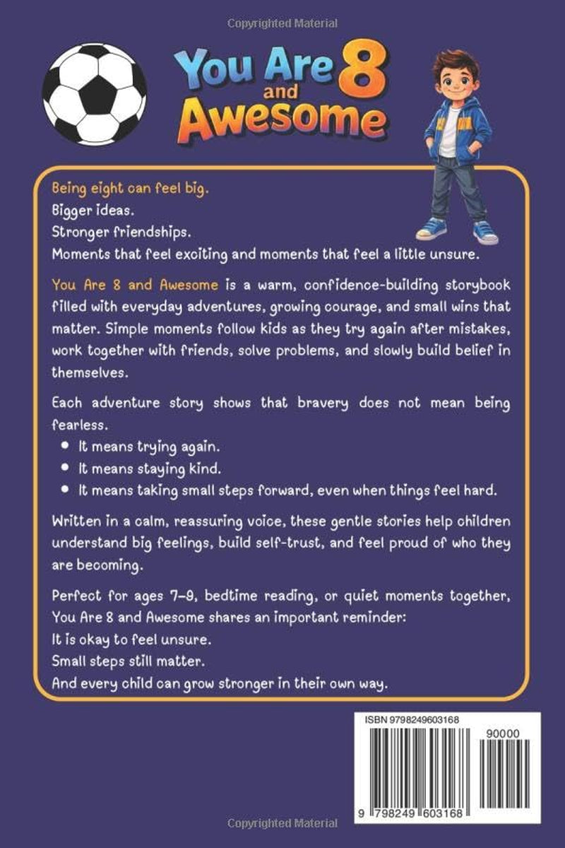 You Are 8 and Awesome: Inspiring Stories for Boys About Bravery, Friendship, and Creating Your Own Adventure