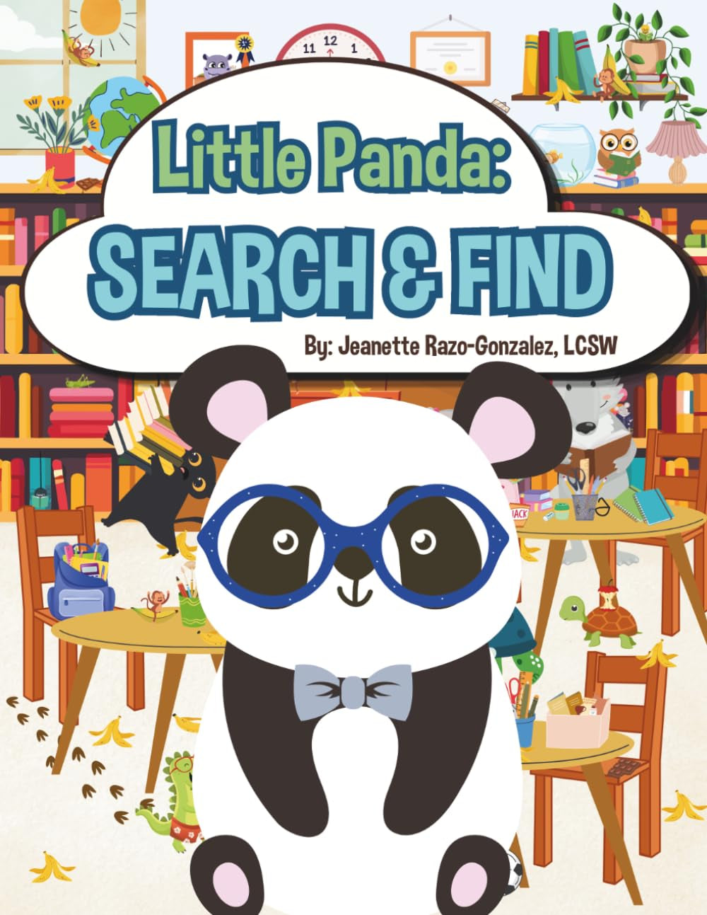 Little Panda Search and Find Book for Kids Ages 2-5: A Fun Hidden Picture Book with Simple & Cute Animal Scenes for Early Learning Seek and Find ... (Little Panda Early Learning Adventures)