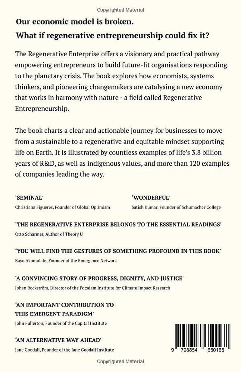 The Regenerative Enterprise: leading change at a time of planetary crisis