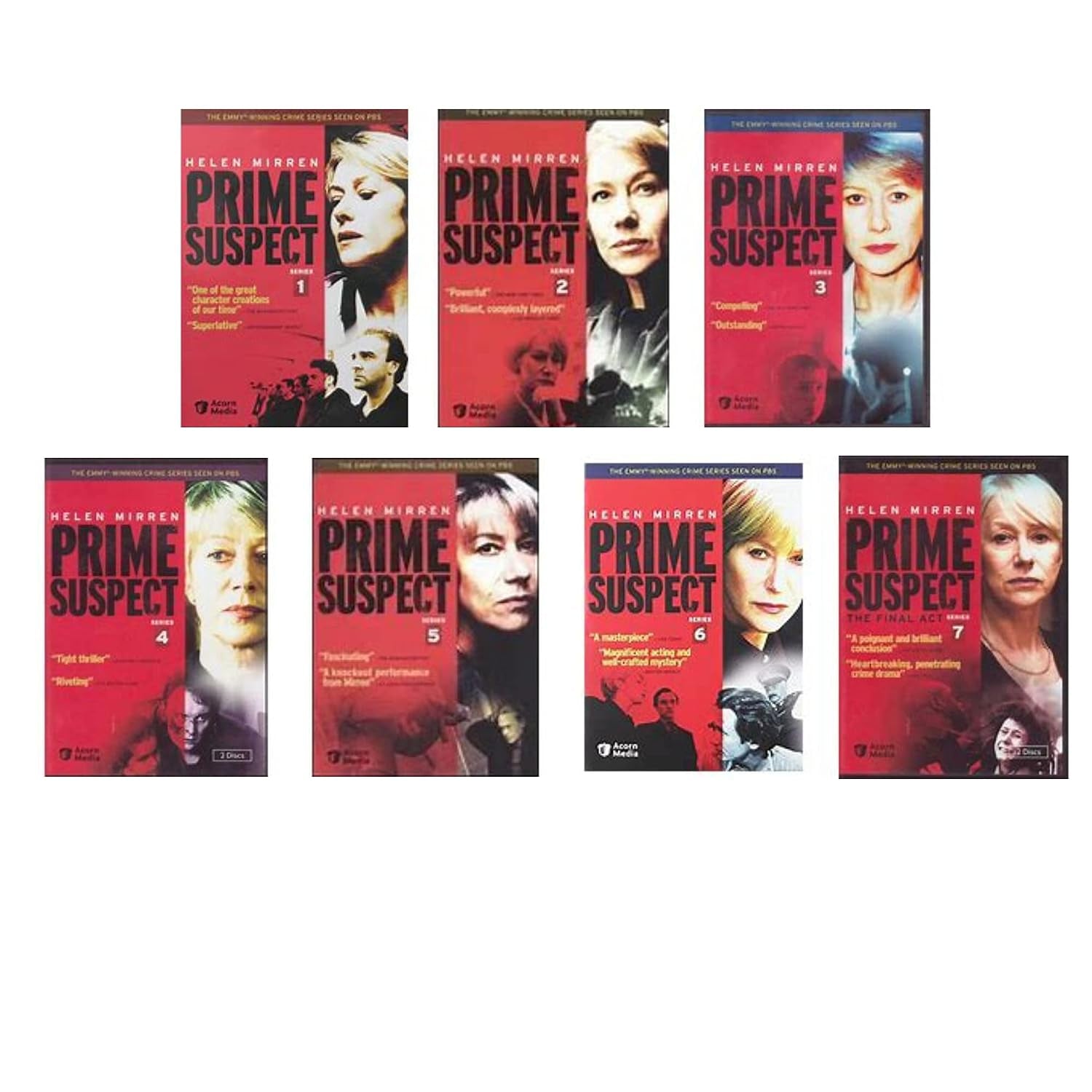 Prime Suspect : The Complete Collection DVD : Series 1-7