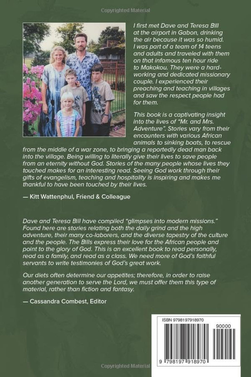 Adventures en Mission: A missionary family in Equatorial Africa