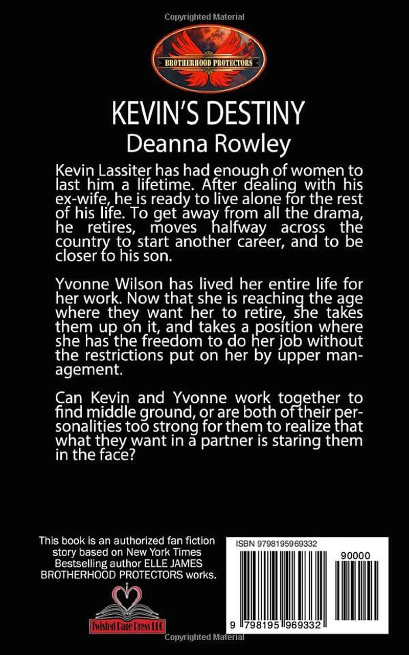 KEVIN'S DESTINY: BROTHERHOOD PROTECTORS WORLD (Broken Wheel Ranch)