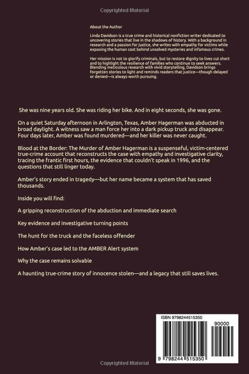 Blood at the Border: The Murder of Amber Hagerman