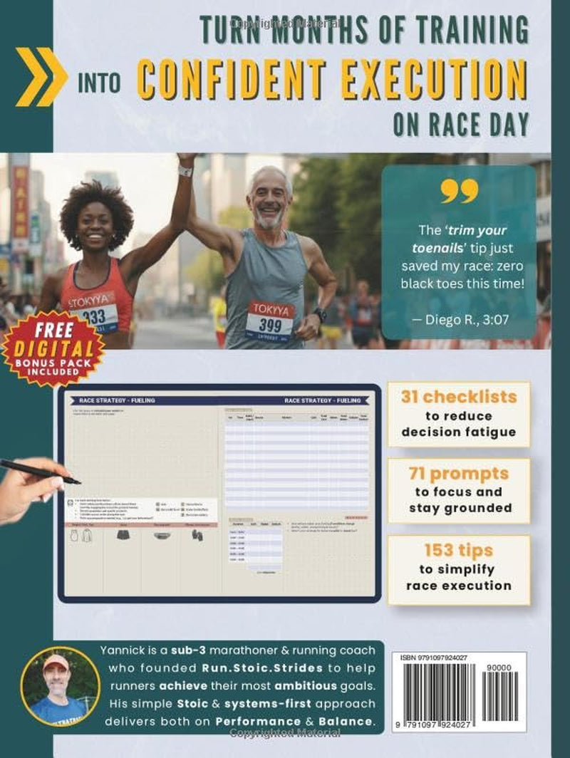 26.2 Secrets for Running Marathon Races with High Confidence: A Simple, Hour-by-Hour Workbook for Runners & Marathoners of All Levels With 150+ Pacing ... (Highly Effective Marathon Training Plan)