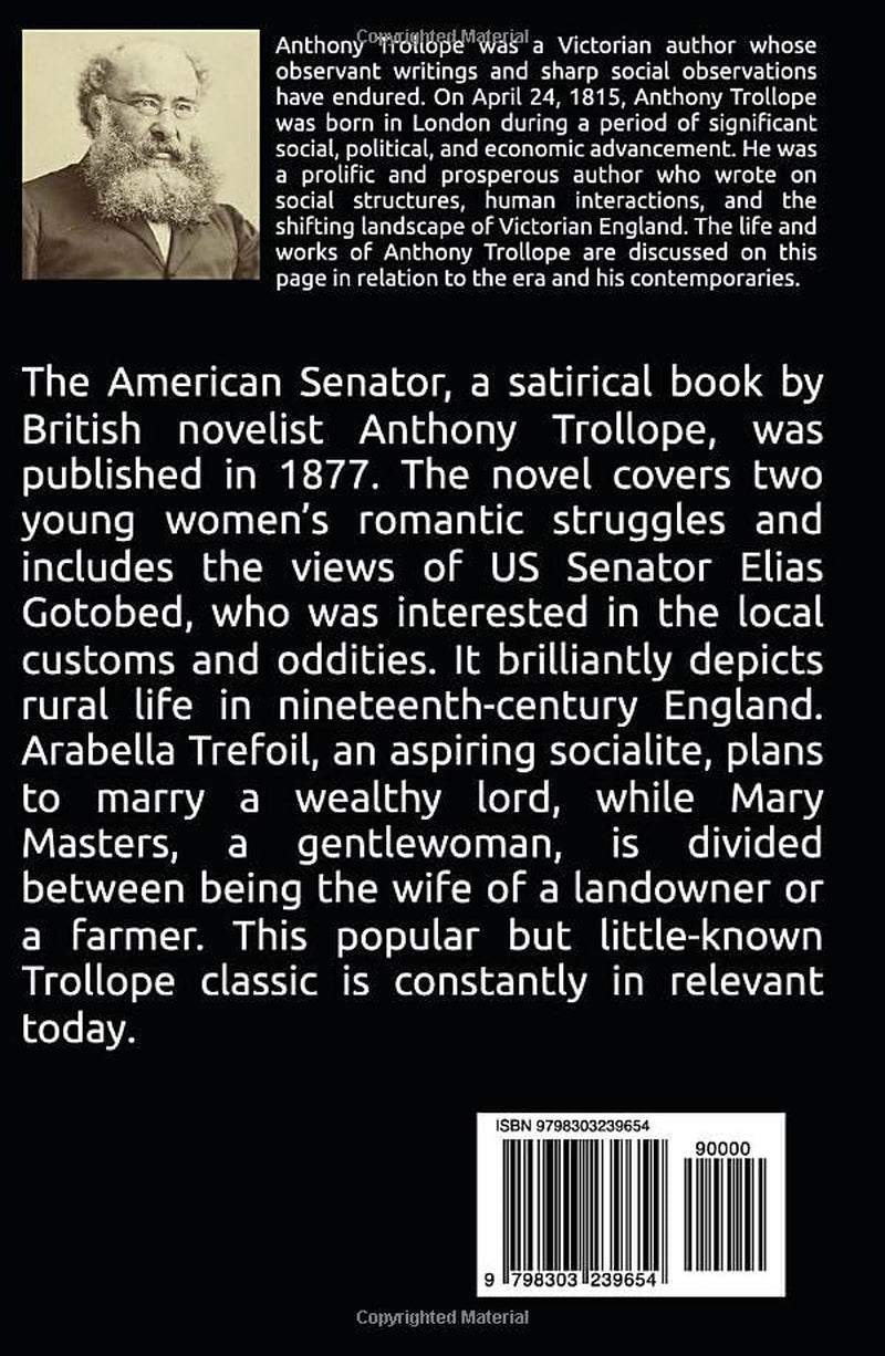 The American Senator: An Original and Unabridged Edition