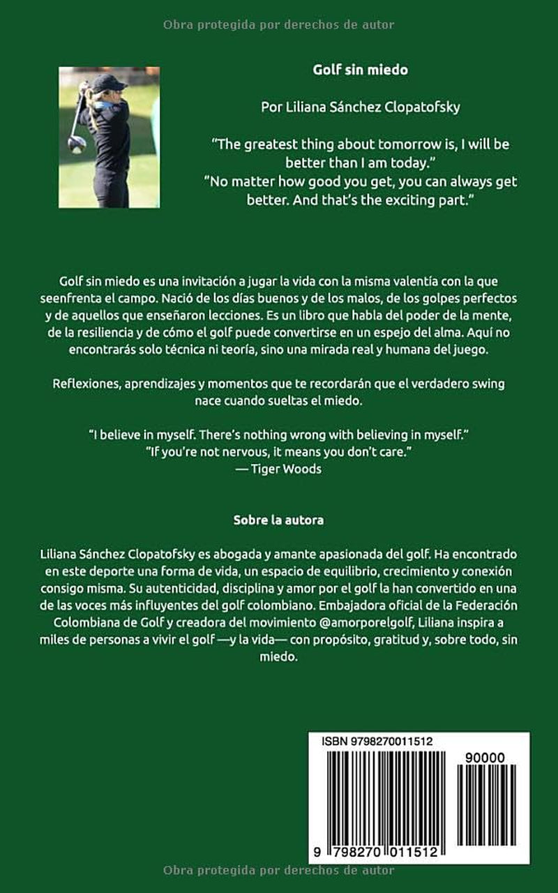 Golf sin miedo: Una guia honesta y divertida para enamorarte del golf desde cero