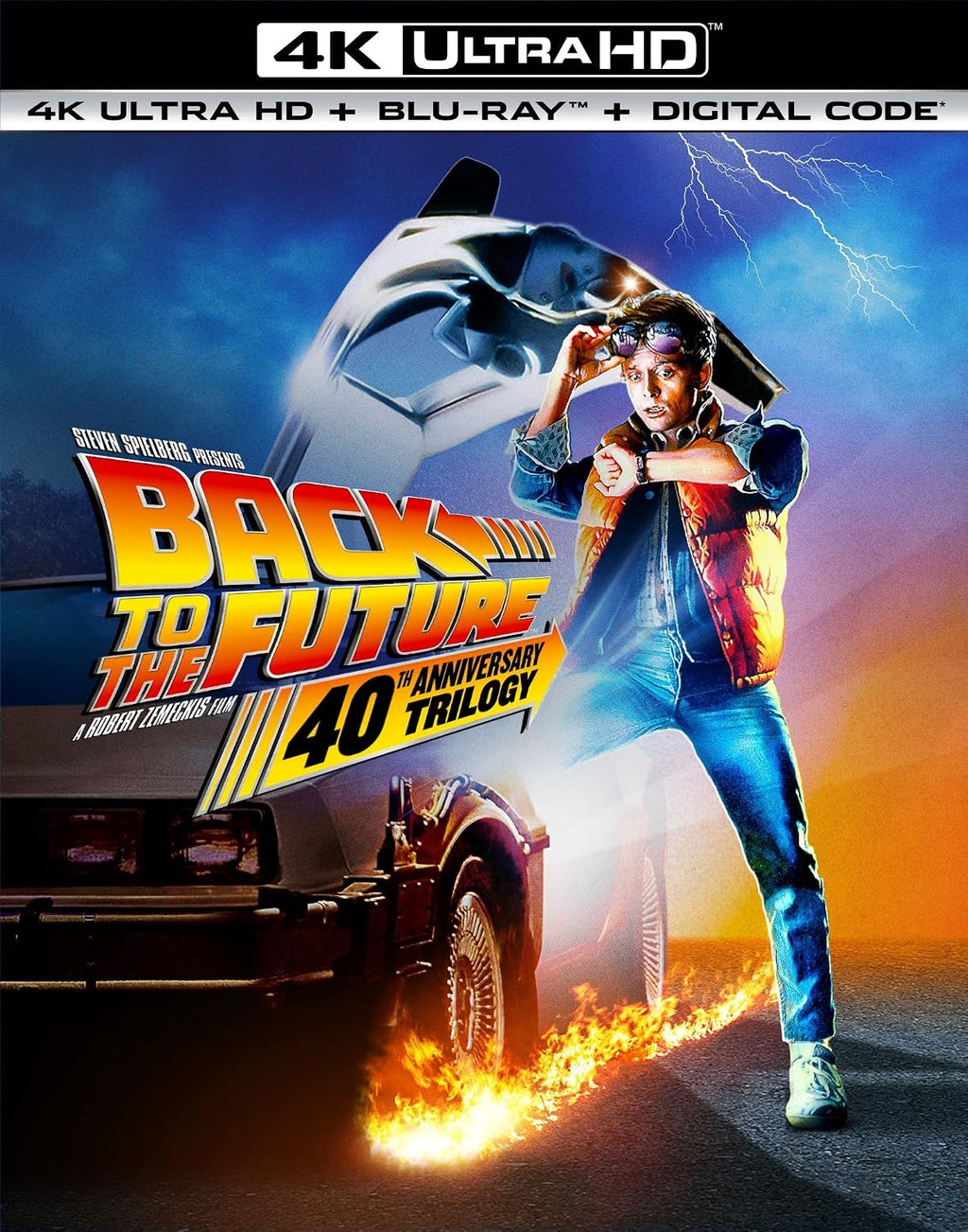 Back to the Future Trilogy - 40th Anniversary Edition 4K Ultra HD + Blu-ray + Digital