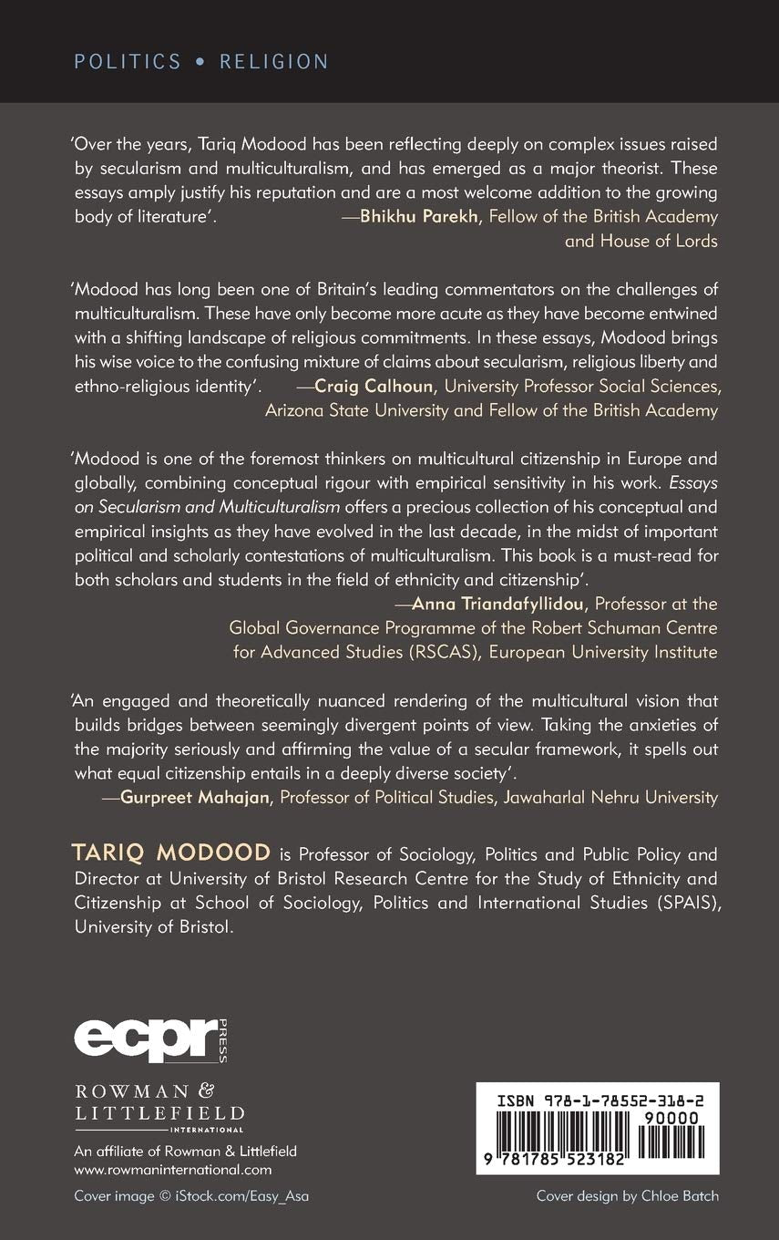 Essays on Secularism and Multiculturalism