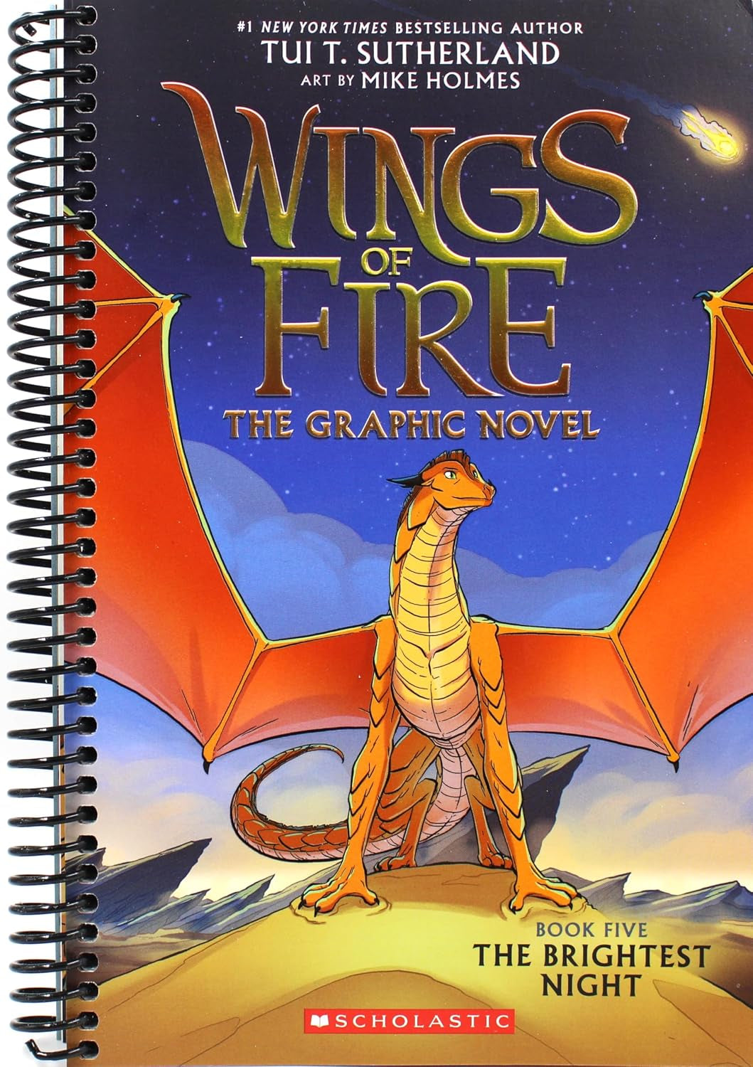 Wings of Fire: The Brightest Night: A Graphic Novel (Wings of Fire Graphic Novel #5) (Wings of Fire Graphix)