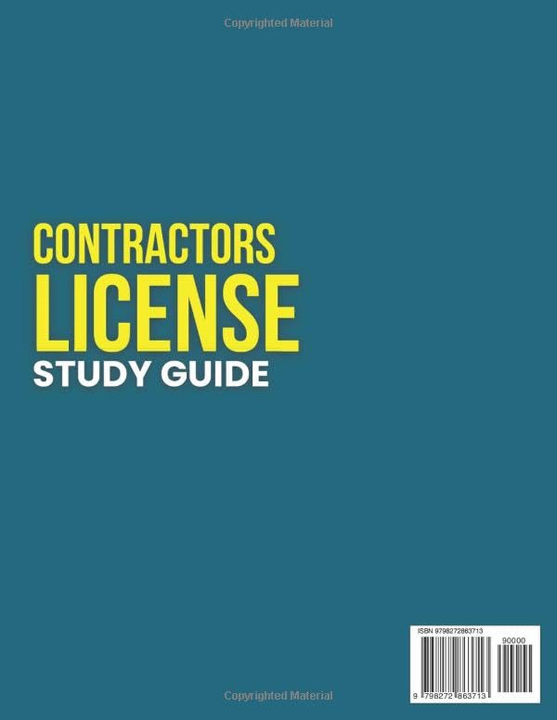 Contractors License Study Guide: 1000+ Practice Questions & 6 Full-Length Simulation – Organized, Practical, and Up-to-Date Preparation Covering Business Law, Trades, and Codes for Licensing Success