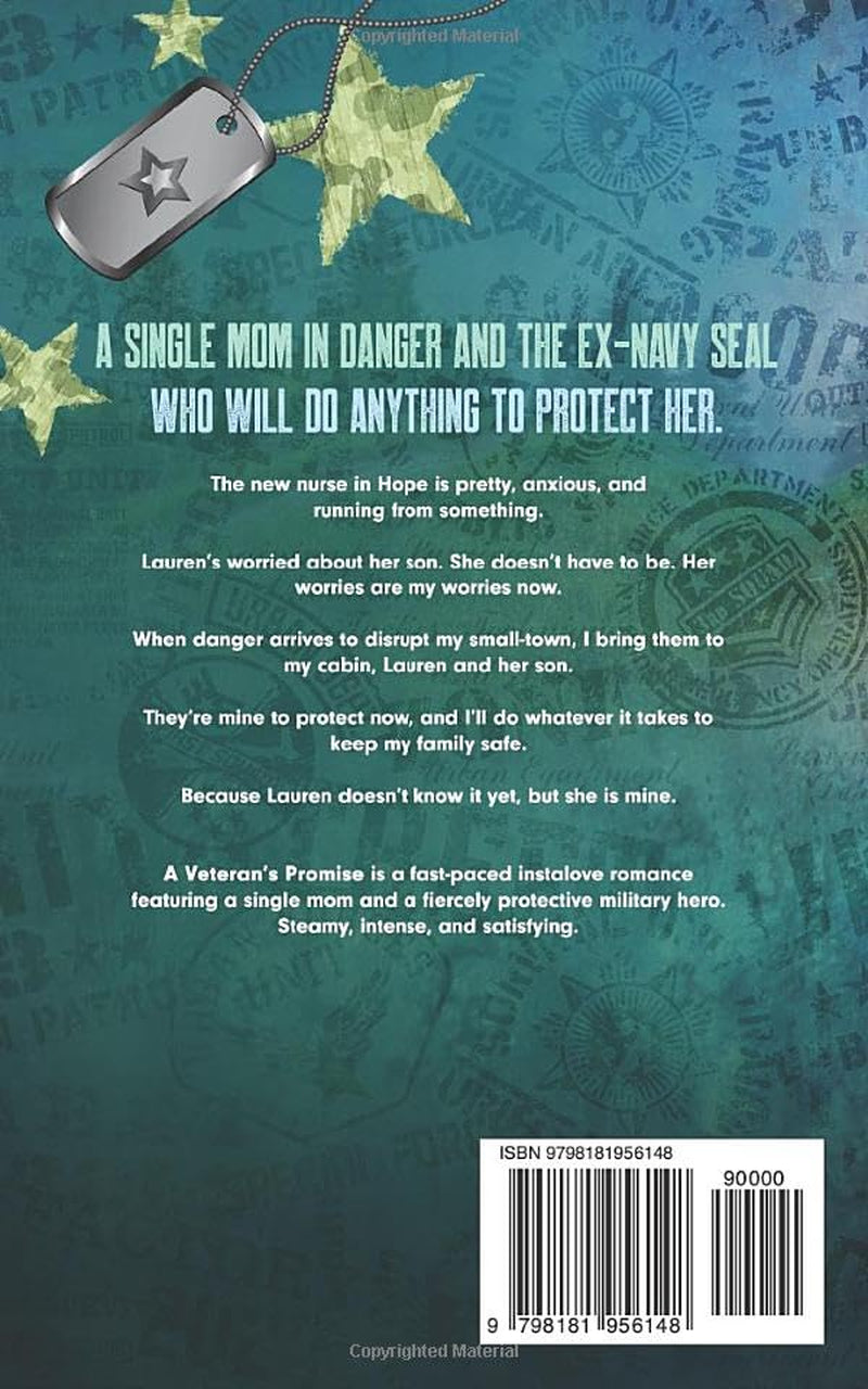 A Veteran's Promise: A single mom military romance (Wild Heart Veterans)