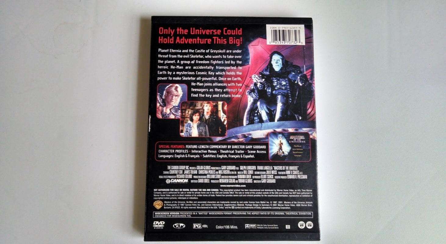Masters Of The Universe (DVD)