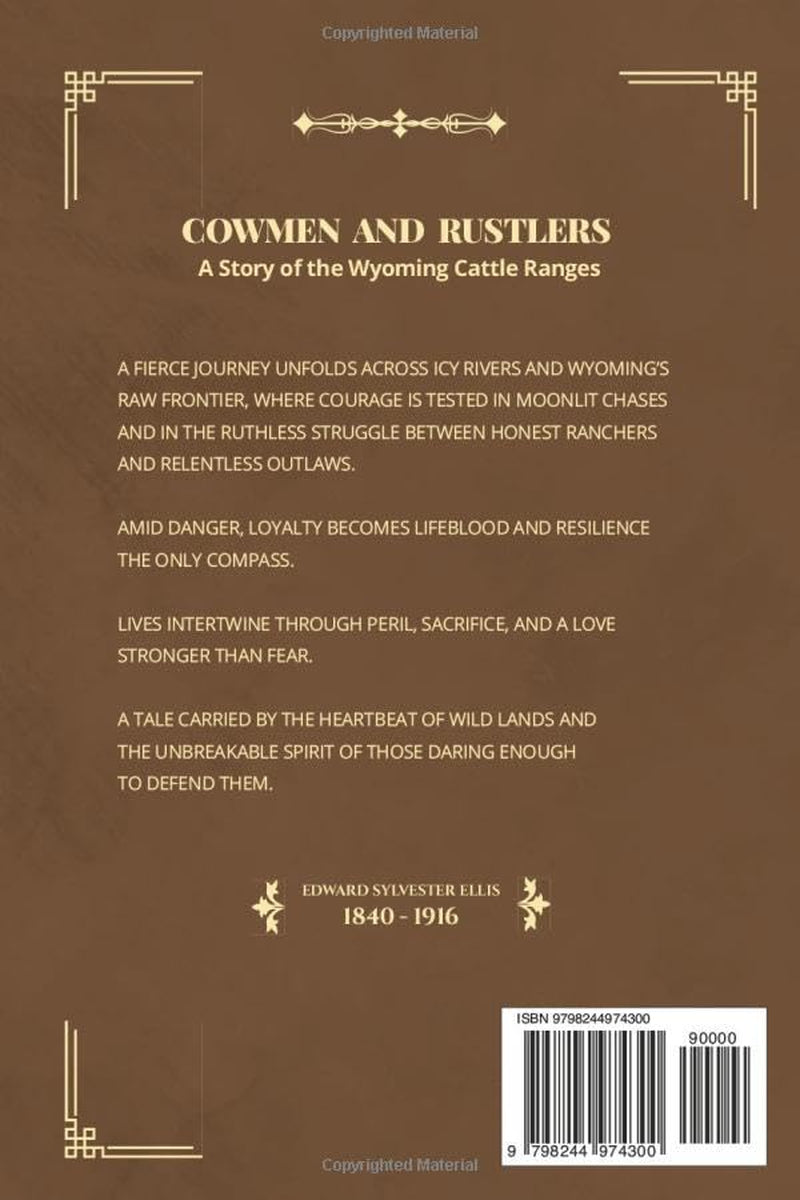 Cowmen and Rustlers (Illustrated): A Story of the Wyoming Cattle Ranges